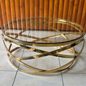 Gold Europa Coffee Table (100cm)